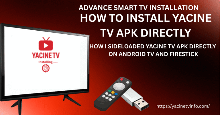 Yacine tv for smart tv