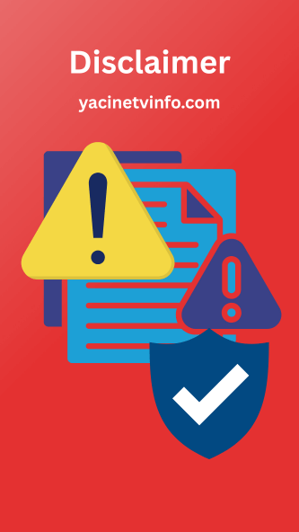 Disclaimer for yacinetvinfo.com