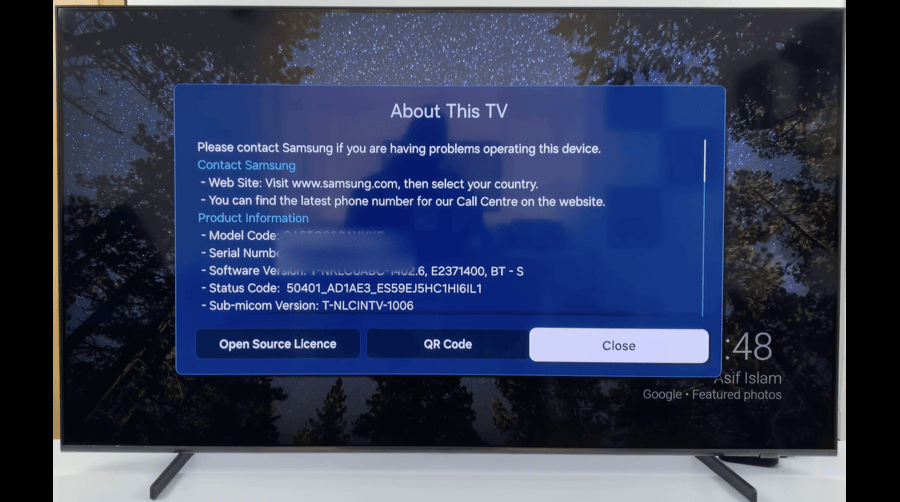 Yacine TV on Samsung TV