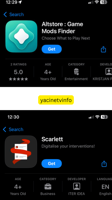 yaicne tv for iphone to download