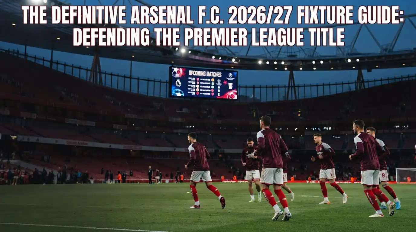 Arsenal Fixtures 2026/27