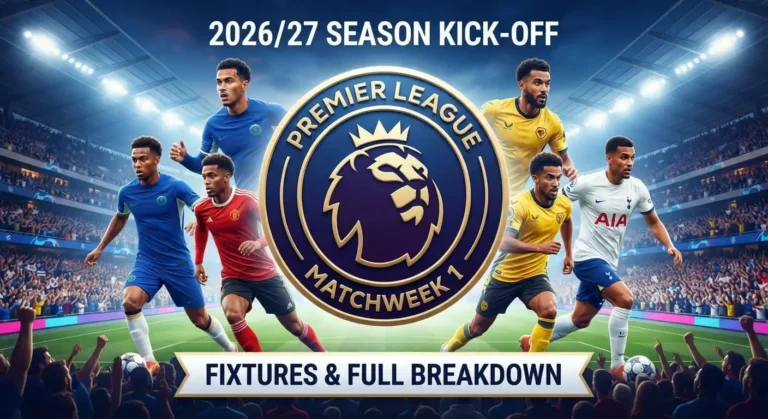 Premier League Matchweek 1