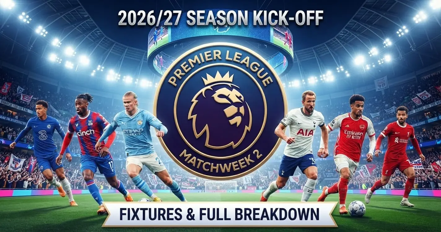Premier League Matchweek 2