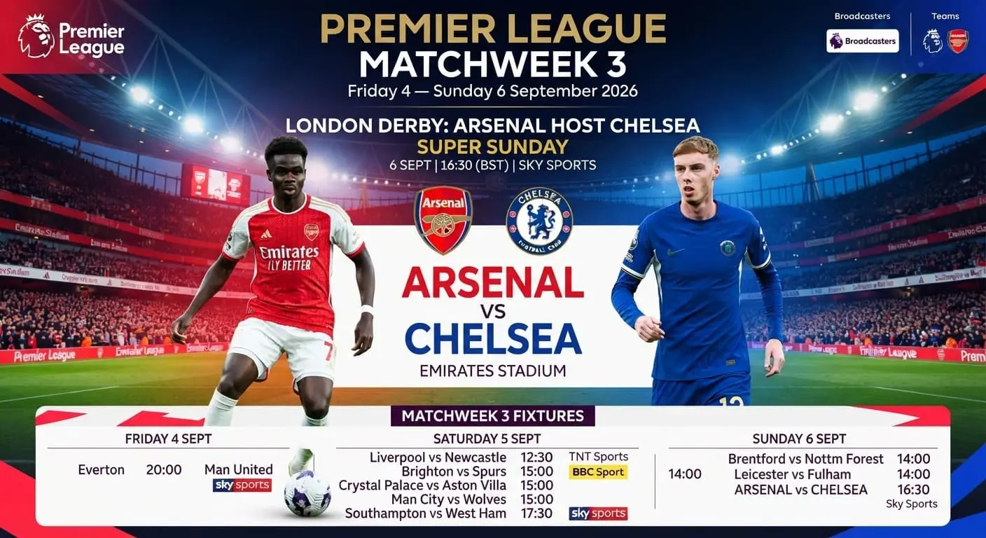 Premier League Matchweek 3
