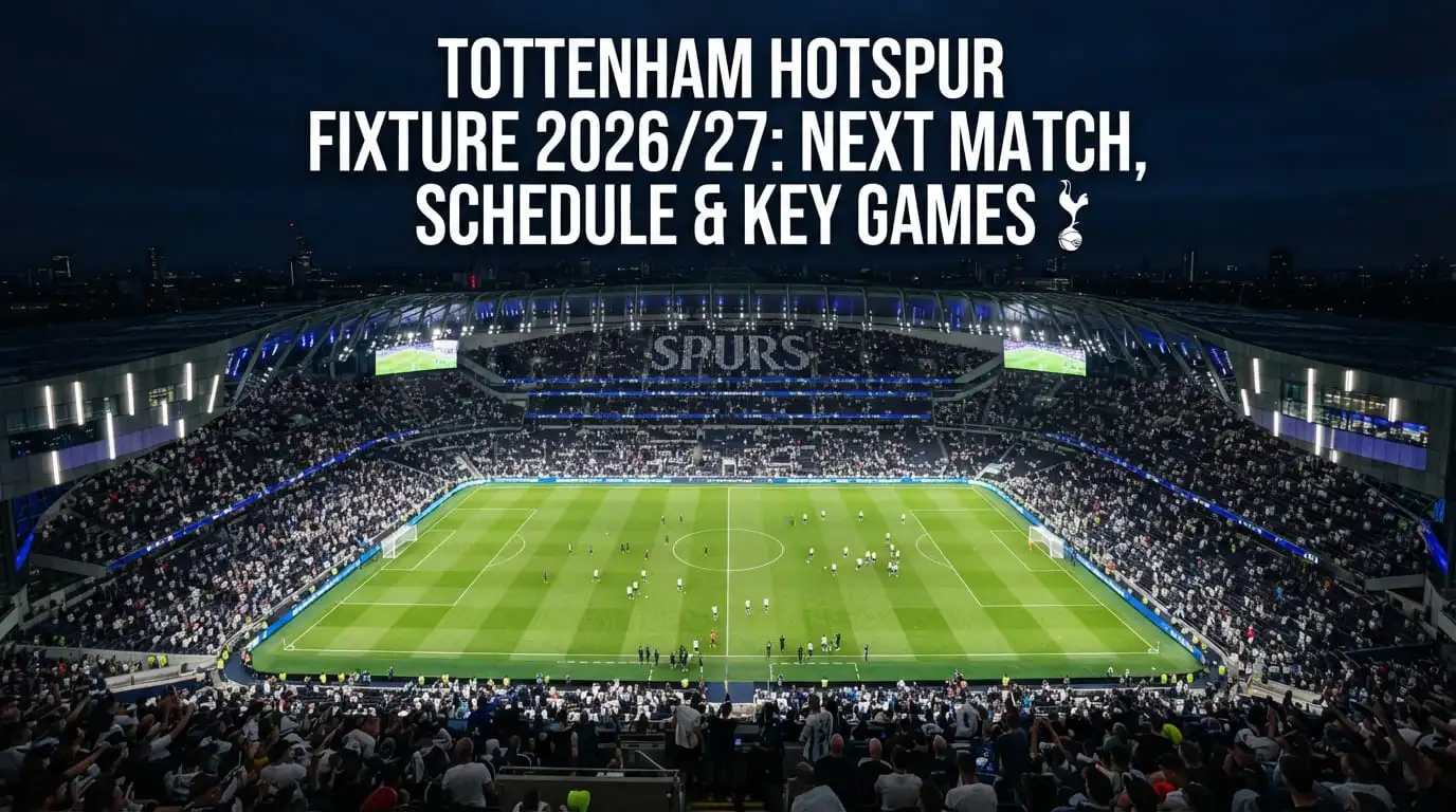 Tottenham Hotspur Fixtures
