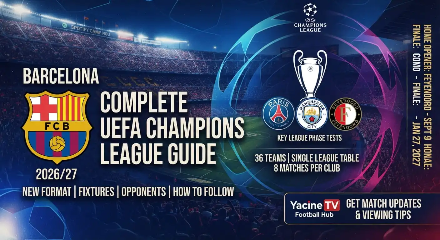 Barcelona Champions League 2026/27