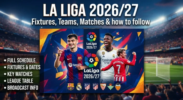La Liga 2026/27
