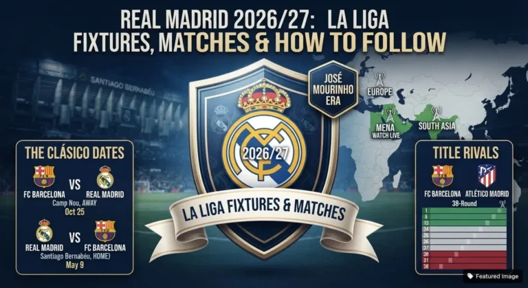 Real Madrid La Liga 2026/27