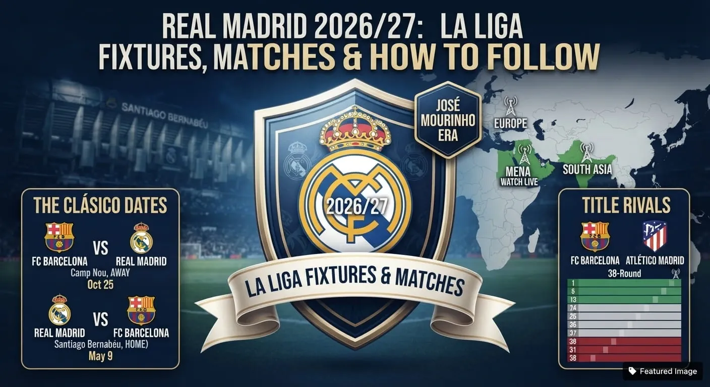 Real Madrid La Liga 2026/27